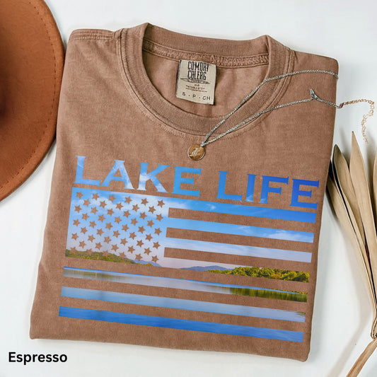 American Flag Fish T-Shirt