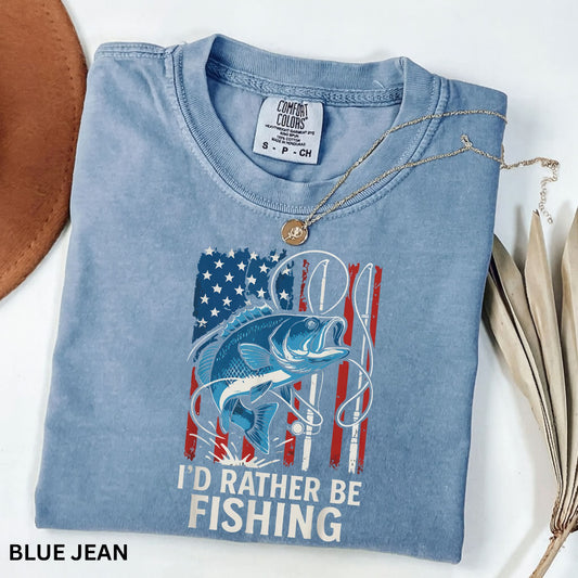 American Flag Fish T-Shirt