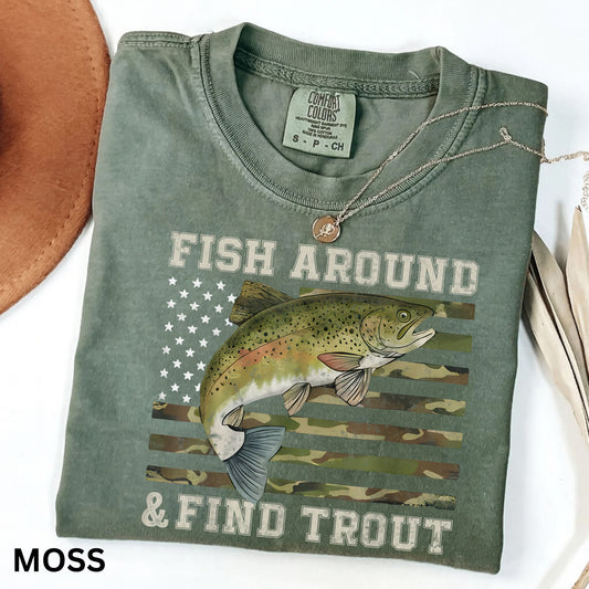 American Flag Fish T-Shirt