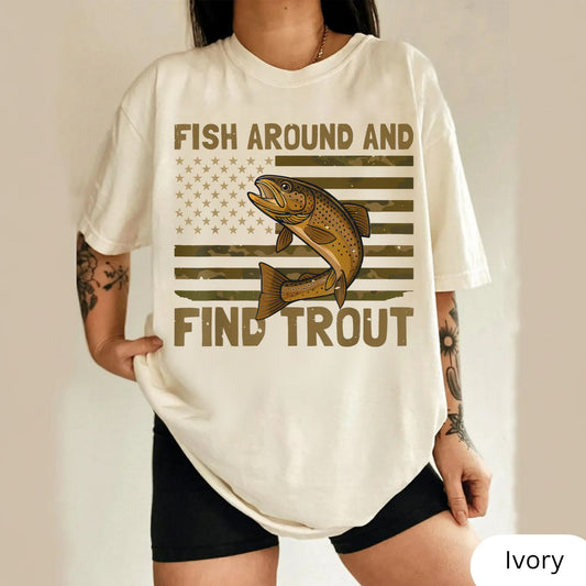 American Flag Fish T-Shirt
